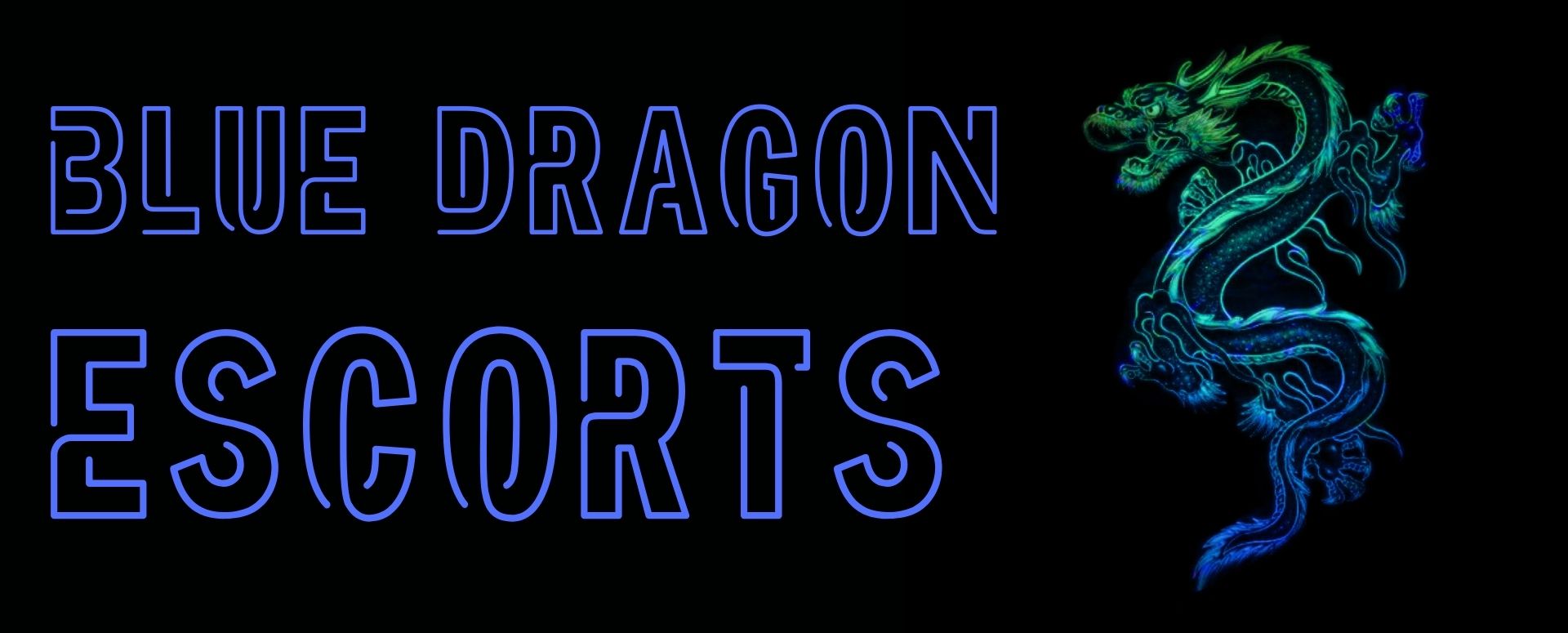 Blue_Dragon_Escorts_home our escorts company logo on a black background featuring a dragon